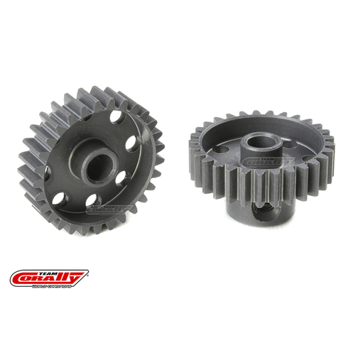 Team Corally - 48 DP Pinion - Short - Hard Anodised AL7075 - 29 Teeth - Shaft Dia. 3.17mm