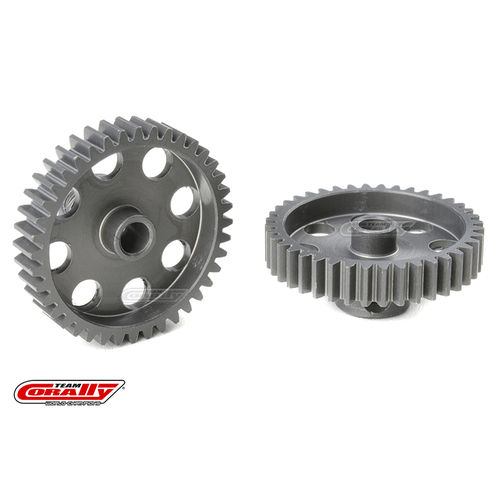 Team Corally - 48 DP Pinion - Short - Hard Anodised AL7075 - 40 Teeth - Shaft Dia. 3.17mm