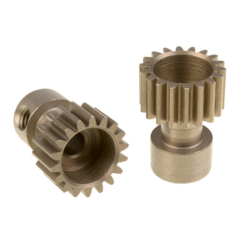 Team Corally - 48 DP Pinion  Long Boss  Hardened Steel  18 Teeth - ø3.17mm