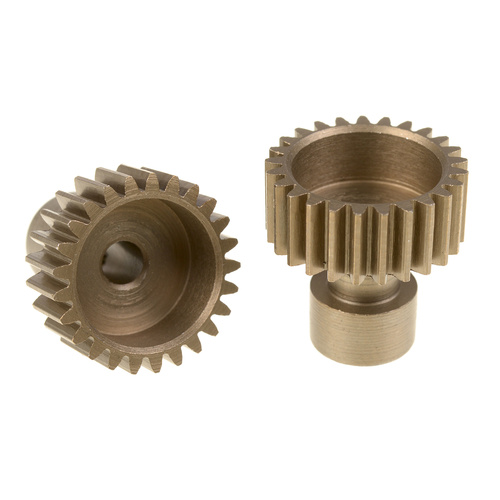 Team Corally - 48 DP Pinion  Long Boss  Hardened Steel  25 Teeth - ø3.17mm