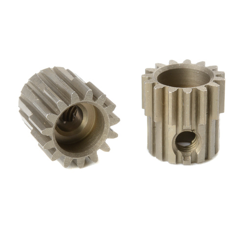 Team Corally - 48 DP Pinion - Short - Hardened Steel - 15 Teeth - Shaft Dia. 3.17mm