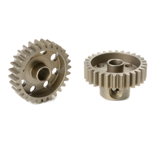 Team Corally - 48 DP Pinion - Short - Hardened Steel - 28 Teeth - Shaft Dia. 3.17mm