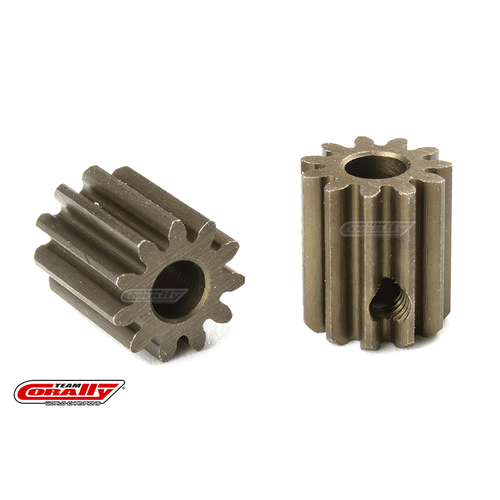 Team Corally - M0.6 Pinion - Short - Hardened Steel - 11 Teeth - Shaft Dia. 3.17mm