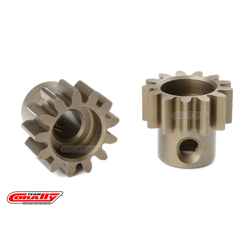 Team Corally - M1.0 Pinion - Short - Hardened Steel - 13 Teeth - Shaft Dia. 5mm
