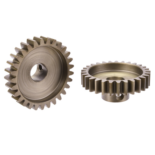 Team Corally - M1.0 Pinion  Short Wide Teeth  Hardened Steel - 29 Teeth - Shaft Dia. 8mm