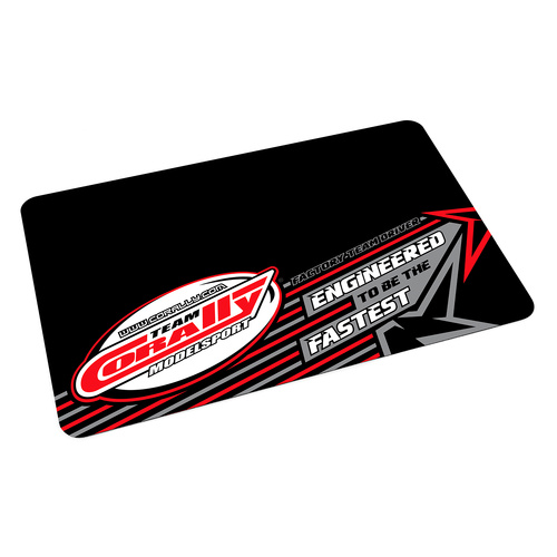 Team Corally - Pit Mat - Small - 600x400mm - 2mm thick