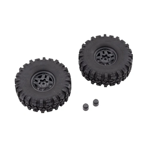 FCX10 PRO LC80 Wheel Assembly 1 Pair V1