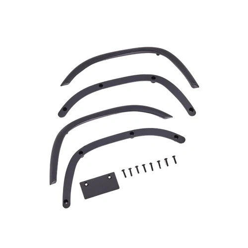 FCX10 TOYOTA LC80 FRONT WHEEL FENDER FLARES AND PLATE