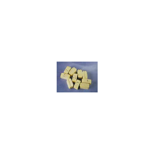 Double Block, 10mm Natural (10)