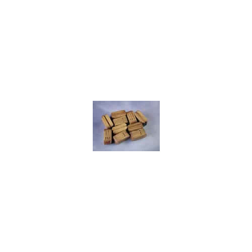 Triple Block, 10mm Walnut (10)