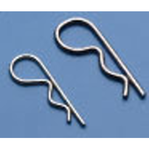 DUBRO 2256 BODY KLIPS (SMALL) 25.4MM X 1.04MM (8 PCS/PACK)