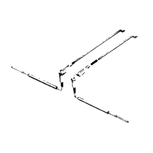DUBRO 231 1/2 A STRIP AILERON LINKAGE (1 PC PER PACK)
