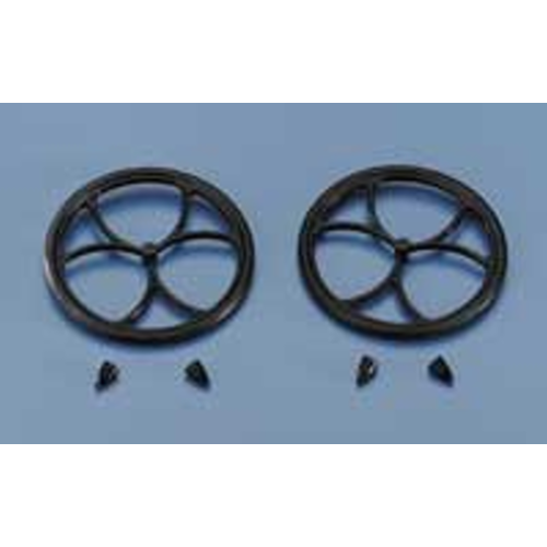 DUBRO 250ML 2-1/2in MICRO LITE WHEELS  (1 PAIR PER CARD)