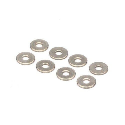 DUBRO 3109 SS NO. 4 FLAT WASHER (8 PCS PER PACK)