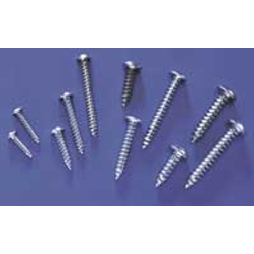 DUBRO 529 4 X 1 BUTTON HD SHEET METAL SCW (8 PCS PER PACK)