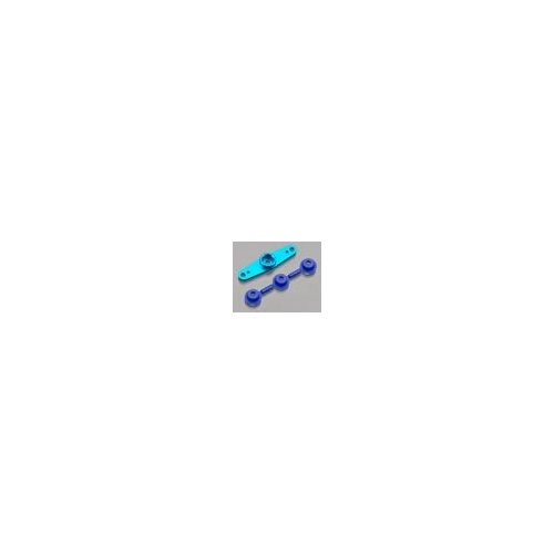 Duratrax Aluminum Servo Arm Double Blue