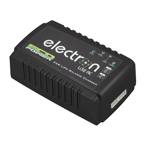 EcoPower "Electron Li32 AC" LiPo Balance Battery Charger (2-3S/2A/25W)