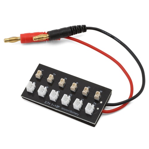 EcoPower 1S 12-Battery Parallel Charger Board (Ultra Micro Molex/PH 2.0)