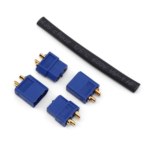 EcoPower 3.5mm "TruCurrent" XT60 Polarized Connectors (2 Male/2 Female)
