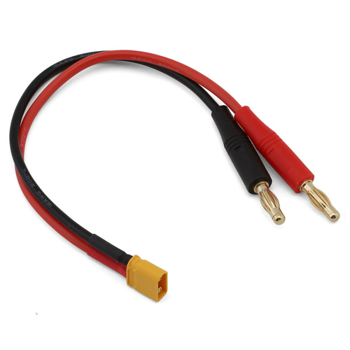 EcoPower Heavy Duty XT30 Ultra Plug Charge Lead (Male XT30 to 4mm Banana)