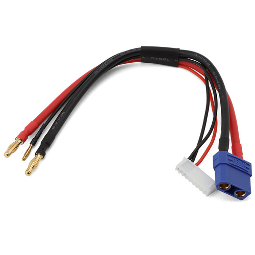 EcoPower 2S Charge/Balance Charge Lead Adapter (4mm Male Bullets to Female XT90)