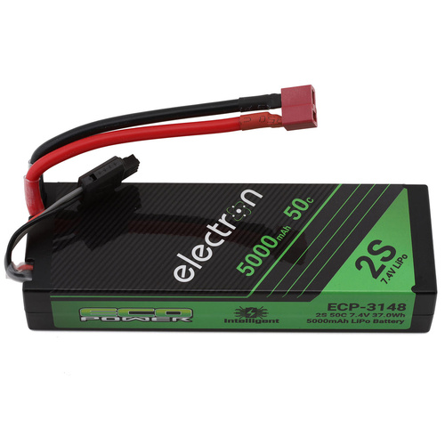 EcoPower "Electron" 2S 50C Intelligent LiPo Battery w/T-Style Connector