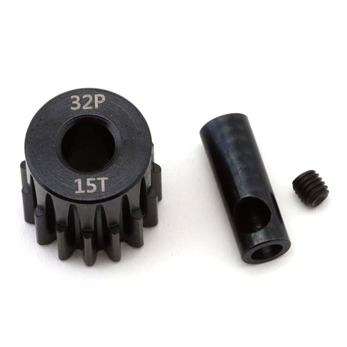 EcoPower Steel 32P Pinion Gear (Mod .8) (5mm Bore) (15T)
