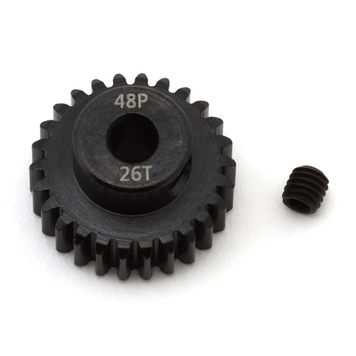 EcoPower Lightweight Steel 48P Pinion Gear (3.17mm Bore) (26T)