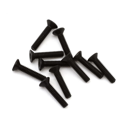 EcoPower 2mm "High Strength" Steel Flat Head Screws (10) (2x10mm)