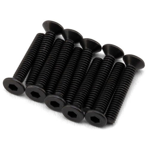 EcoPower 2mm "High Strength" Steel Flat Head Screws (10) (2x12mm)