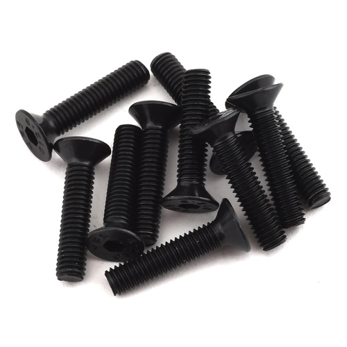 EcoPower 3mm "High Strength" Steel Flat Head Screws (10) (3x14mm)
