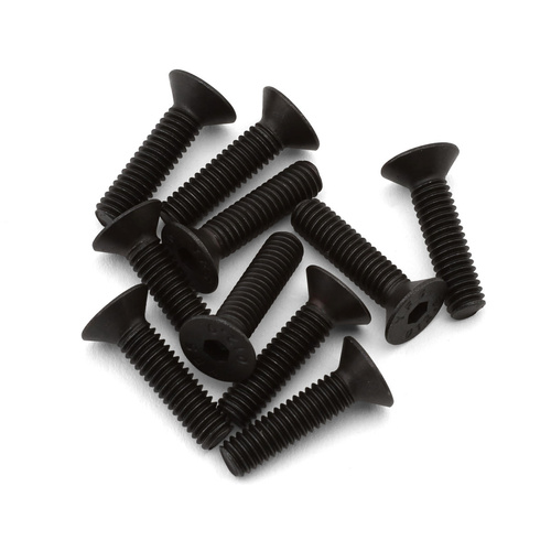 EcoPower 4mm "High Strength" Steel Flat Head Screws (10) (4x16mm)