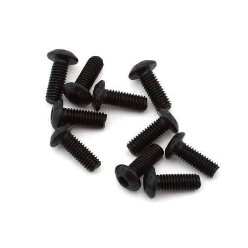 EcoPower 3mm "High Strength" Steel Button Head Screws (10) (3x8mm)