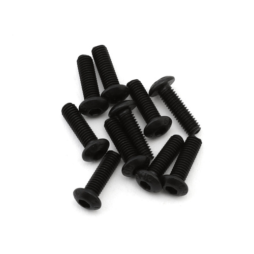 EcoPower 3mm "High Strength" Steel Button Head Screws (10) (3x10mm)