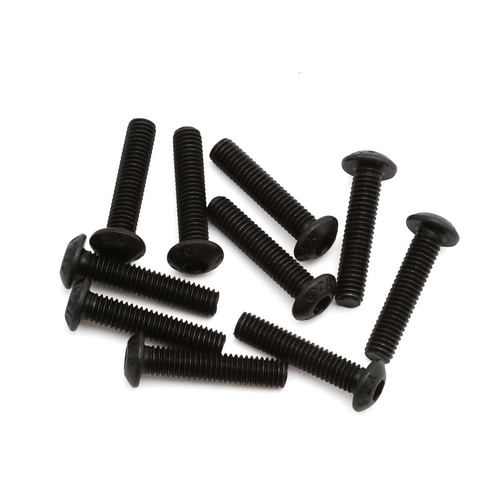 EcoPower 3mm "High Strength" Steel Button Head Screws (10) (3x14mm)