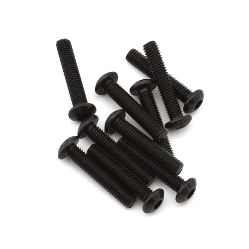 EcoPower 3mm "High Strength" Steel Button Head Screws (10) (3x16mm)