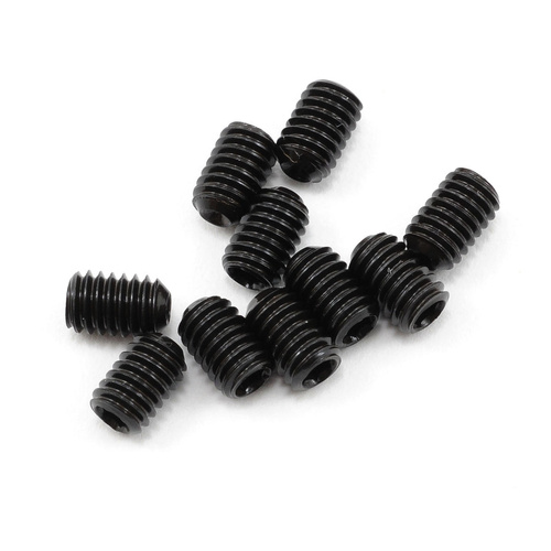 EcoPower 4mm "High Strength" Steel Cup Style Set Screws (10) (4x6mm)