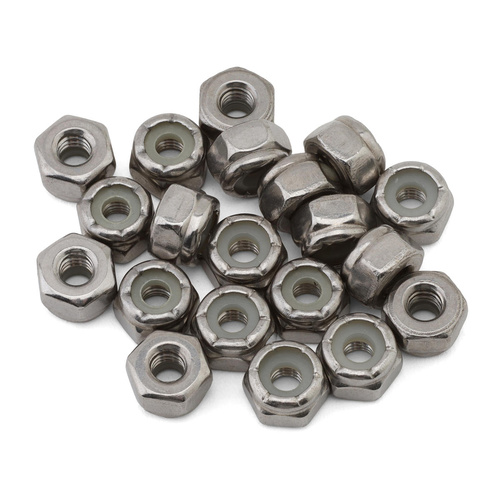 EcoPower 8-32 "High Strength" Standard ZP Steel Lock Nut (20)