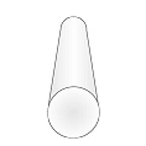 EVERGREEN 212 35CM PLASTIC ROD .080 (100pc BULK PACK) (PACK OF 6)