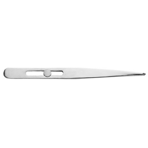 EXCEL 30411 EXCEL 4.75 INCH STAINLESSSLIDE LOCK POINTED TWEEZER