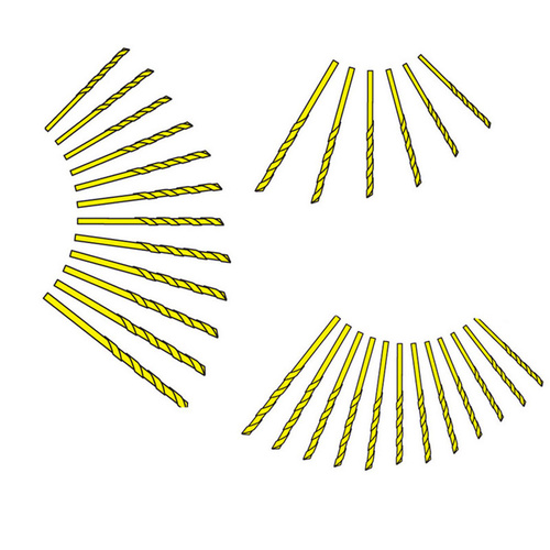 EXCEL 50050 DRILL BITS #50 (12 DRILLS PER TUBE)