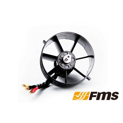 DF 64mm 11B w/2840 3150kv mtr 4s (USE FMSEDF013)
