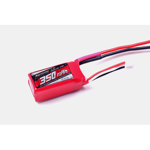 7.4V 350mah 20C battery 800mm V-Tail. (USE PRBAT001)