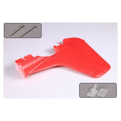 Rudder 1700mm P-51D Red Tail