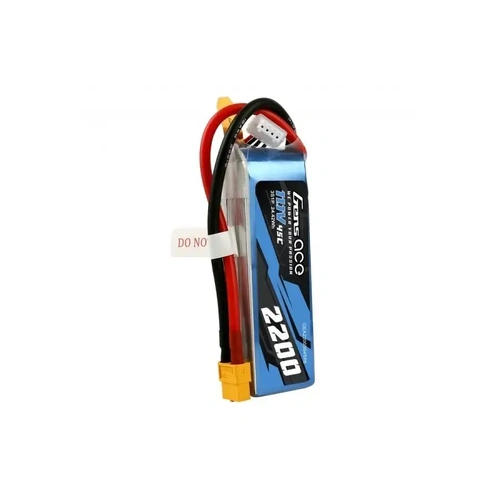 Gens Ace 3S 2200mAh 11.1V 60C Soft Case Lipo Battery (EC3)