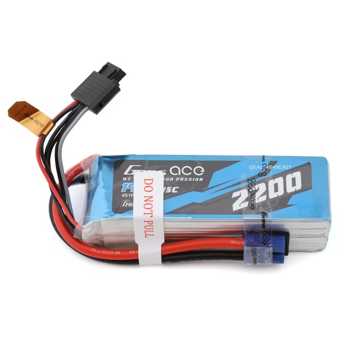 Gens Ace G-Tech Smart 4S LiPo Battery 45C (14.8V/2200mAh) w/EC3 Connector