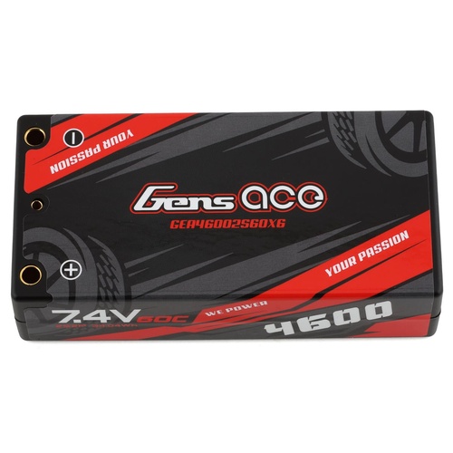 Gens Ace 2S LiPo Battery 60C (7.4V/4600mAh)