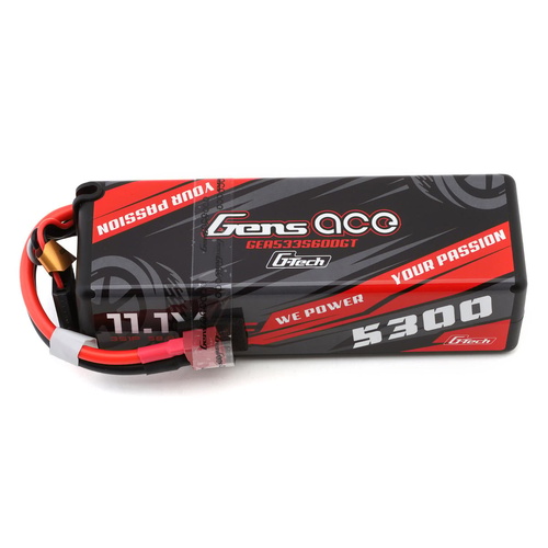 Gens Ace G-Tech Smart 3S LiPo Battery 60C (11.1V/5300mAh) w/T-Style Connector