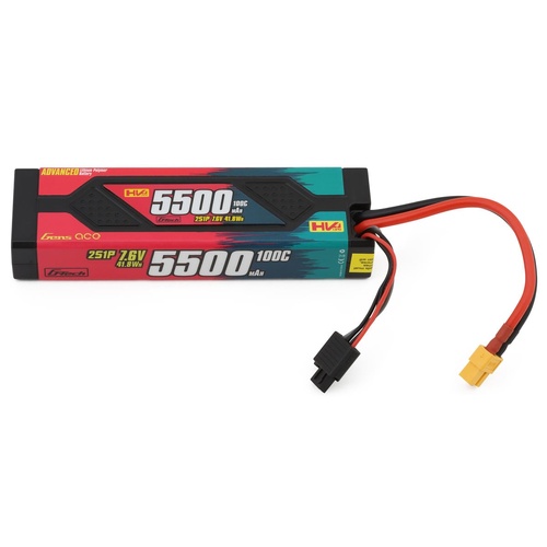 Gens Ace G-Tech Advanced Smart 2S 100C LiHV Battery 100C (7.6V/5500mAh)