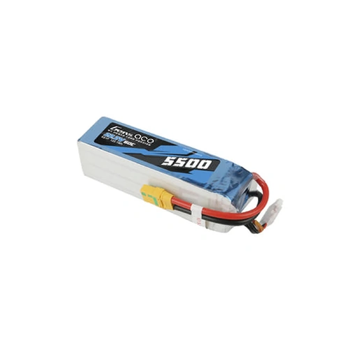 Gens Ace 6S 5500mAh 22.2V 60C Soft Case LiPo Battery (XT90-S) 